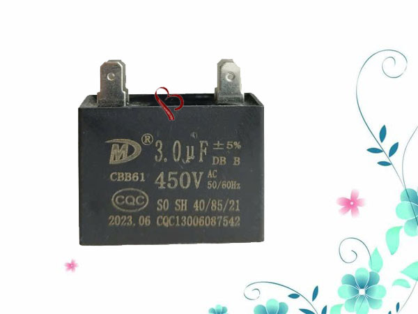 Tụ quạt 3.0UF dây, zắc cắm